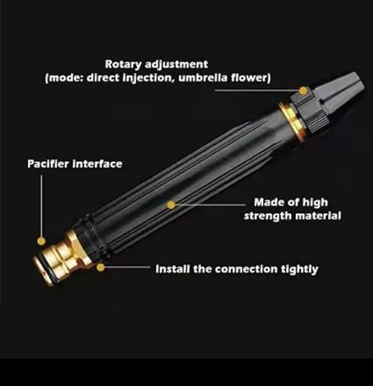 AwazUp™ High-Pressure Adjustable Water Jet Nozzle , Durable, Multi-Mode Spray Tool