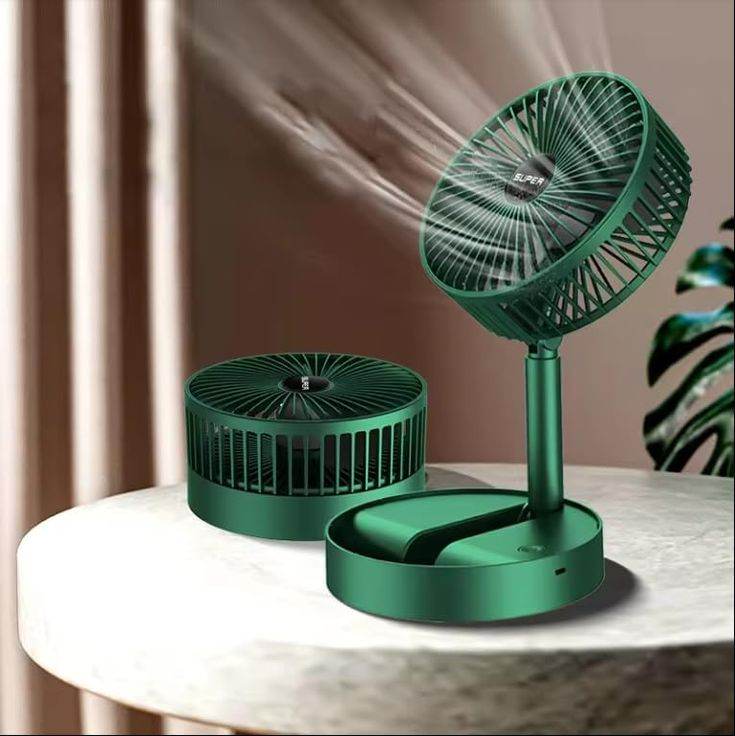 Awaz Up™ Foldable Green Desk Fan - Awaz Up