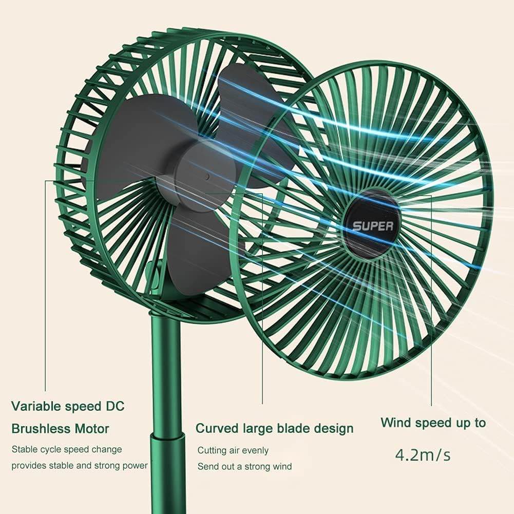 Awaz Up™ Foldable Green Desk Fan - Awaz Up